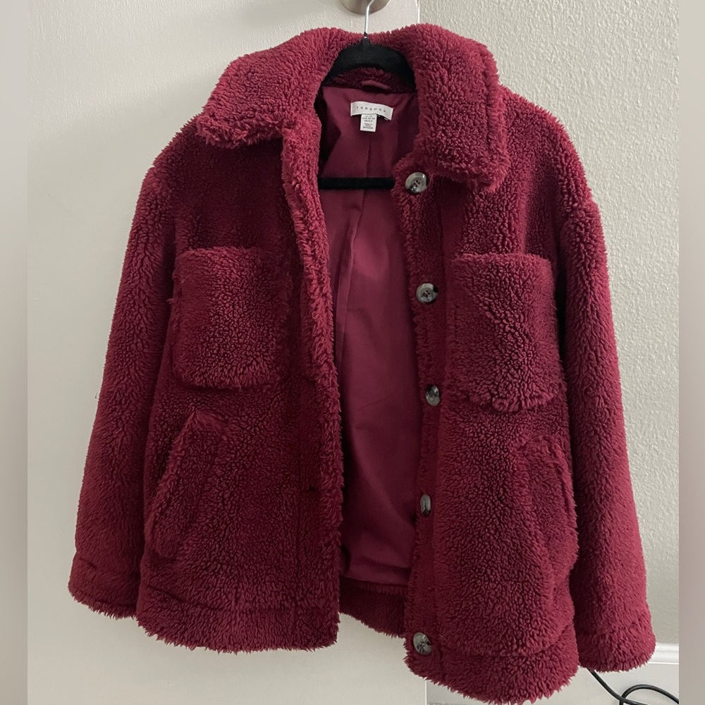 Sherpa Topshop Oversized Coat